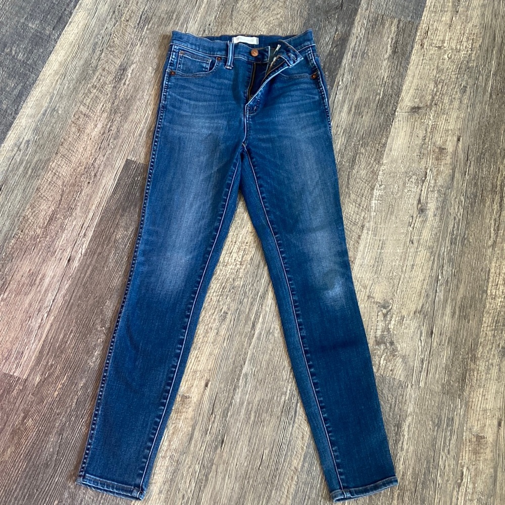 Madewell skinny jeans 10” hi riser
